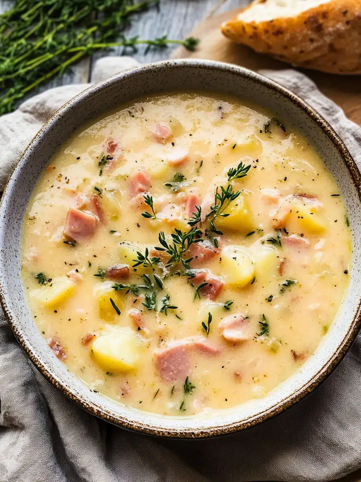 Quick & Cozy: Elevate Your Ham Potato Soup with Savory Secrets